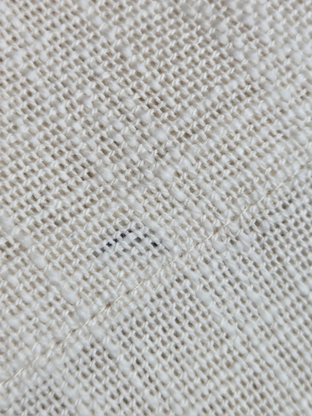 QUINCE Set Of 2 48x96 Cotton Sheer Curtains Ivory 0849